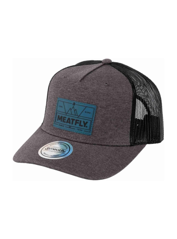 Meatfly kšiltovka Corey Trucker Grey Live | Šedá | Velikost One Size