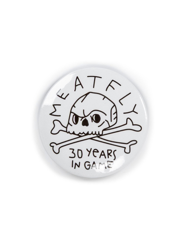 Meatfly odznak Anniversary Skull | Mnohobarevná | Velikost One Size