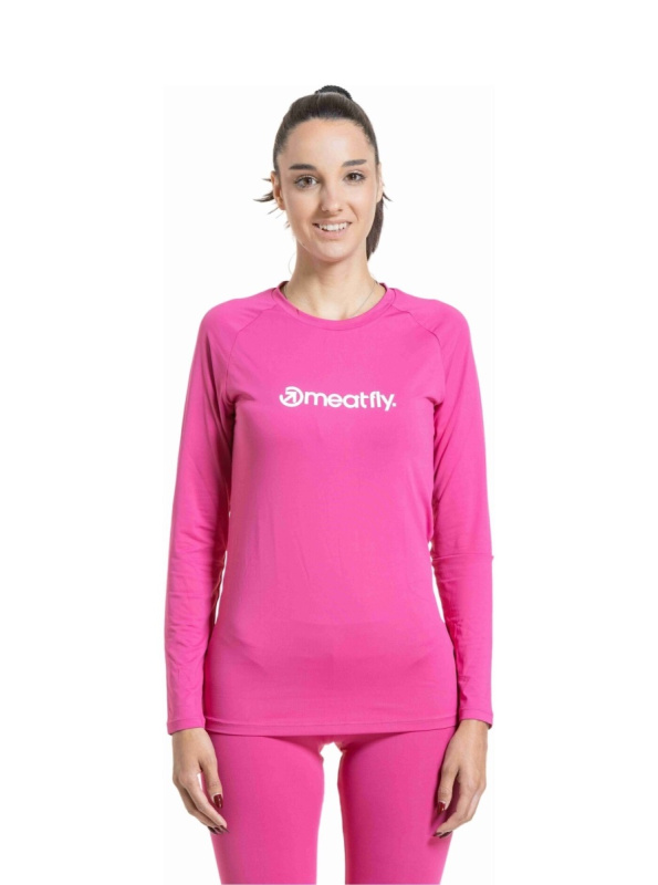 Meatfly dámské termo tričko Capa Pink | Růžová | Velikost M