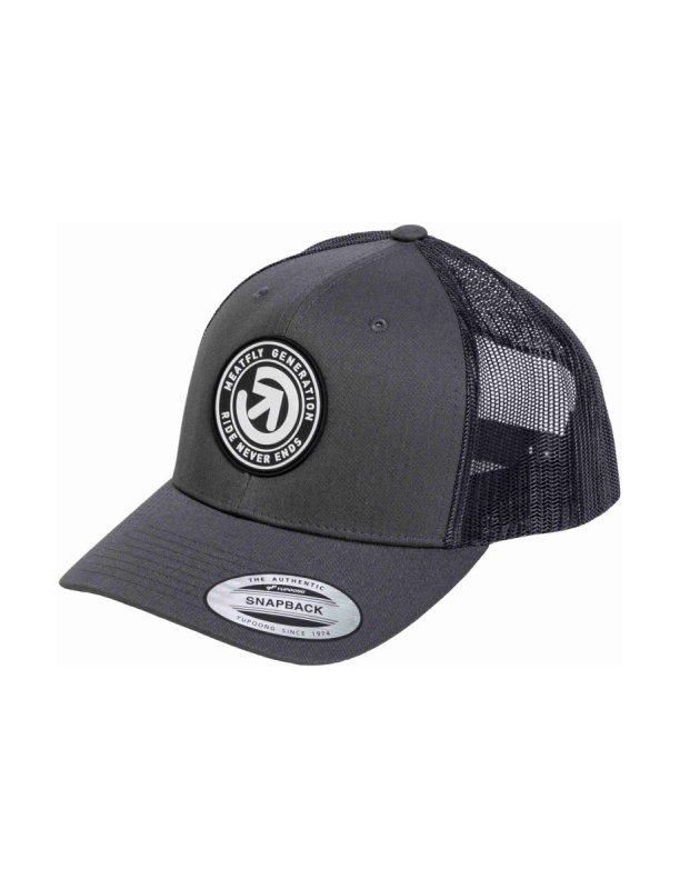 Meatfly kšiltovka MF View Trucker Generation / Dark Grey | Šedá | Velikost One Size