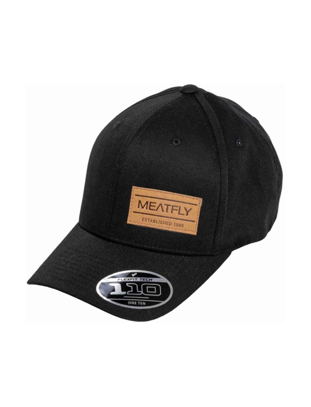 Meatfly kšiltovka Cougar MF Basic Patch / Black | Černá | Velikost One Size