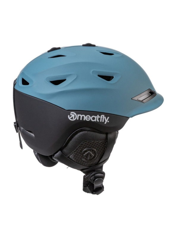 Meatfly sNB & SKI helma Zenor Black / Blue Sea | Černá | Velikost M/L