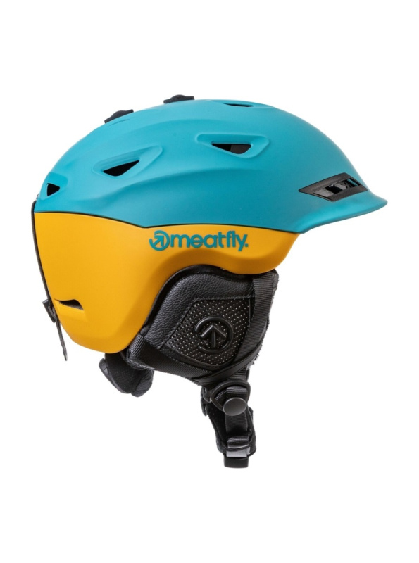 Meatfly sNB & SKI helma Zenor Black / HB Blue | Černá | Velikost L/XL