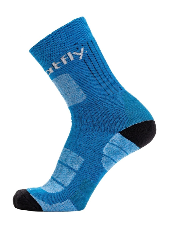Meatfly outdoorové ponožky Premium Ocean Blue | Modrá | Velikost L