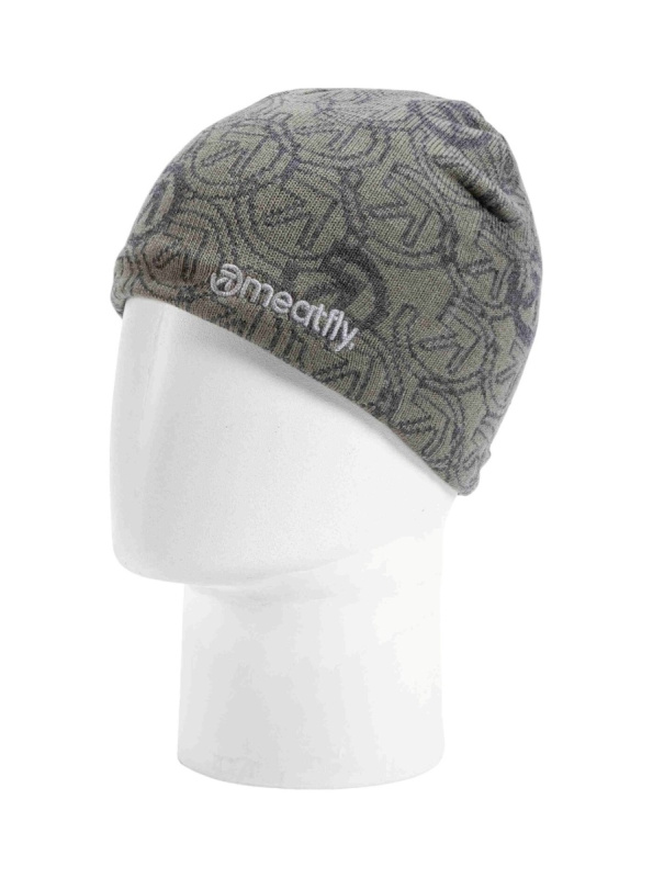 Meatfly kulich Mike Olive Light / Grey Dark | Zelená | Velikost One Size