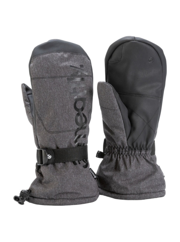 Meatfly pánské rukavice Osbourne Grey Heather | Šedá | Velikost L