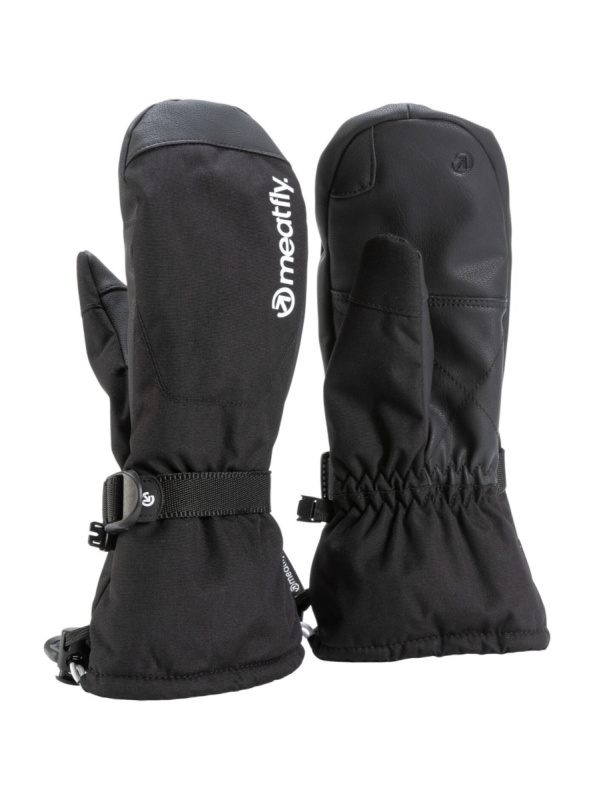 Meatfly dámské rukavice Manson Black | Černá | Velikost L