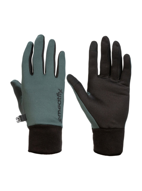 Meatfly pánské rukavice Mens Powerstretch Botanical | Zelená | Velikost L
