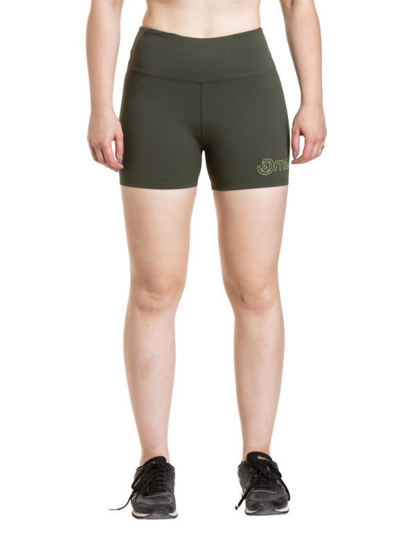 Meatfly dámské biker kraťasy Shorbi Short Olive | Zelená | Velikost XL