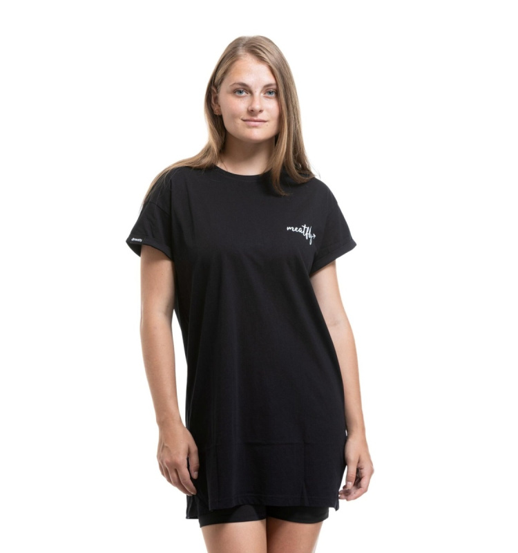 Dámské šaty meatfly senna černá m