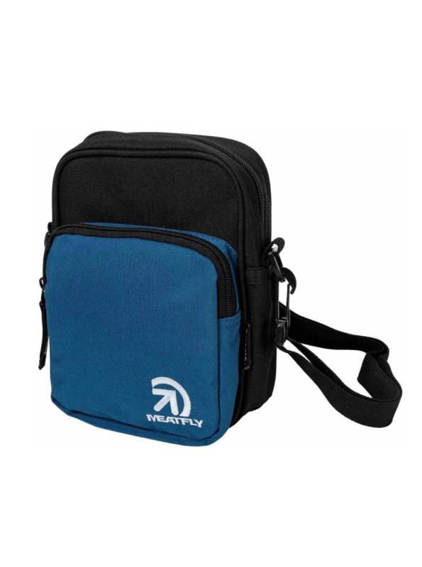 Pánská crossbody taška meatfly hardy tyrkysová 1,5 l