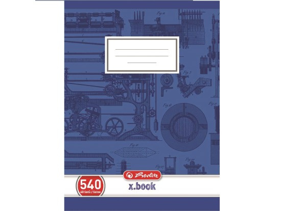 Školní sešit Herlitz 540 A5/40 listů čistý