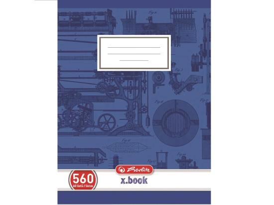 Školní sešit Herlitz 560 A5/60 listů, čistý