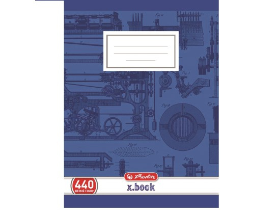 Školní sešit Herlitz 440 A4/40 listů, čistý