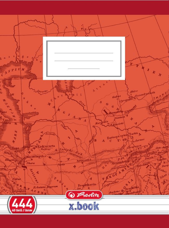 Školní sešit Herlitz 444 A4/40 listů, linka