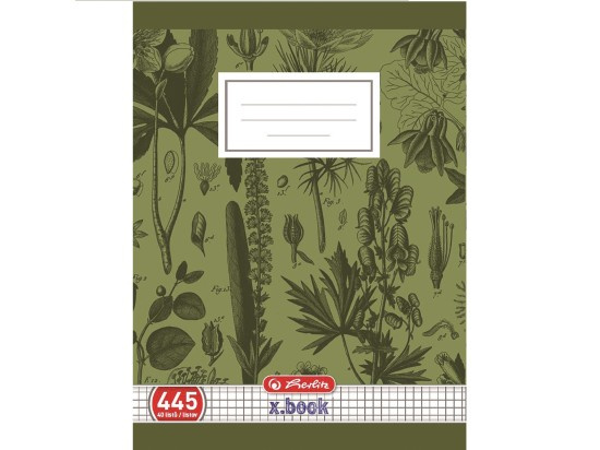 Školní sešit Herlitz 445 A4/40 listů, čtvereček