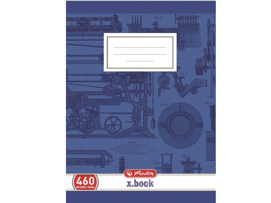 Školní sešit Herlitz 460 A4/60 listů, čistý