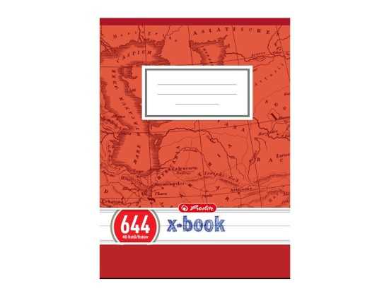 Sešit školní 644 Herlitz A6/40 listů linka