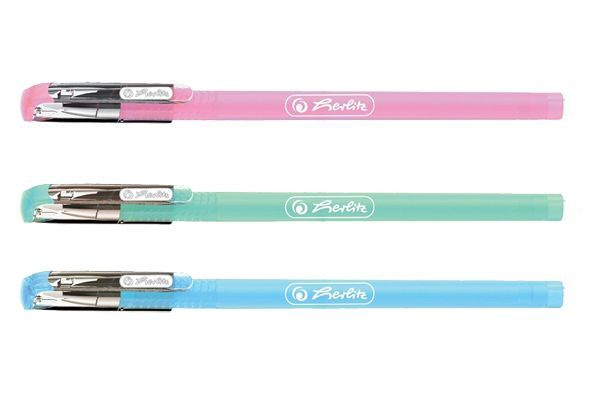 Herlitz Gumovací pero pastelové 0,5 mm - mix barev