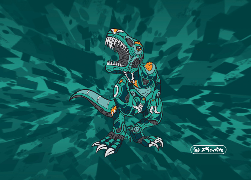 Herlitz Desky na číslice - T-Rex