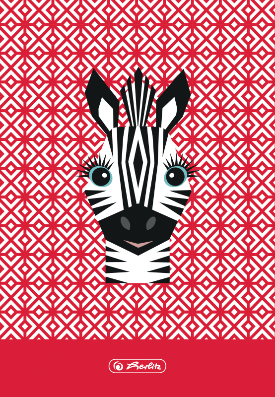 Herlitz Desky na abecedu - zebra