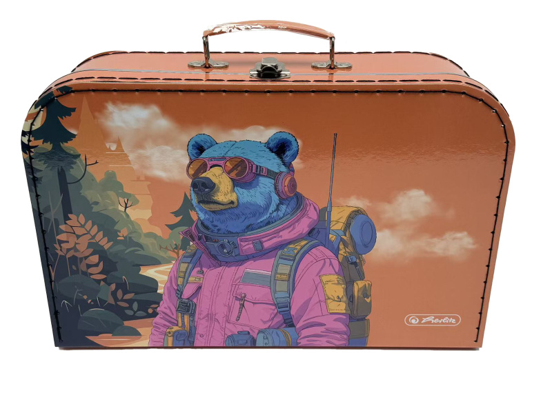 Dětský kufřík 35 cm Herlitz Medvěd