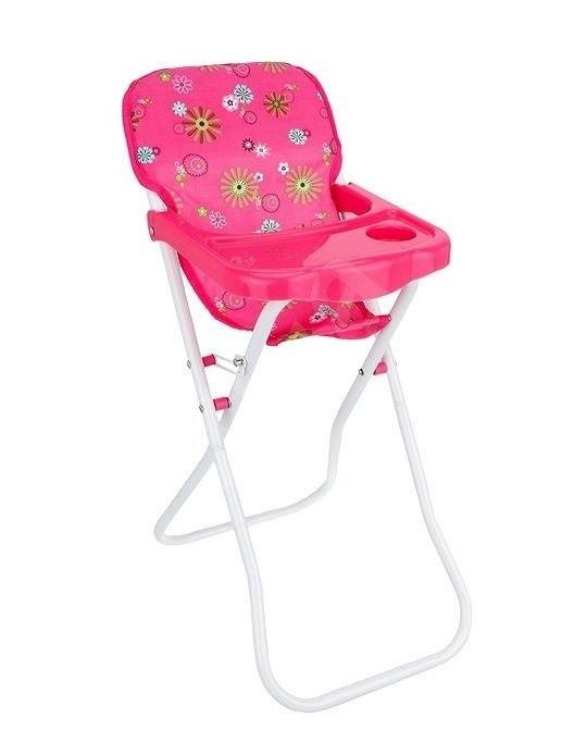 Teddies Židlička pro panenky vysoká