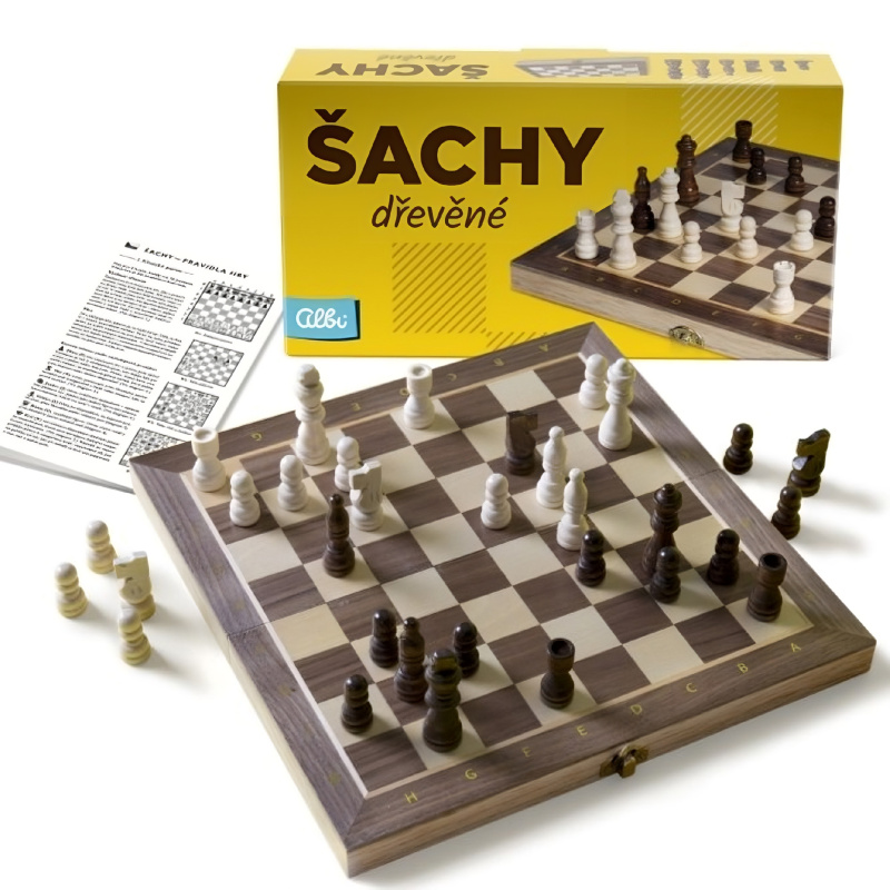 Dřevěné šachy