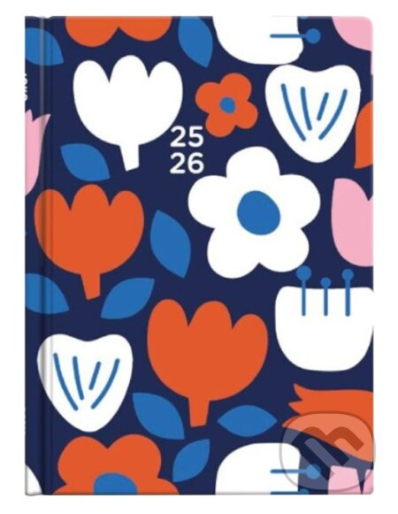 18 mesačný diár 2025/2026 - Tulipány