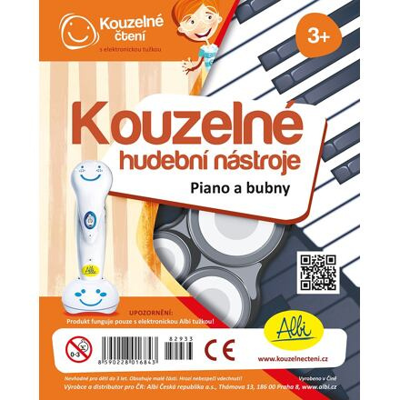 Albi Kouzelné čtení Piano a bubny