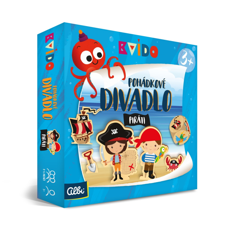 Pohádkové divadlo - Piráti - Kvído ALBI