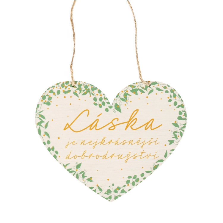 Cedulka na dveře - Láska je dobrodružství Albi