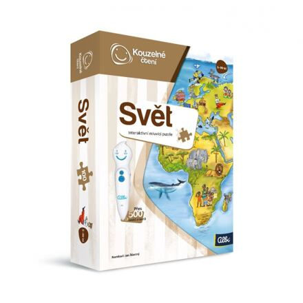 Albi Kouzelné čtení Puzzle Světa