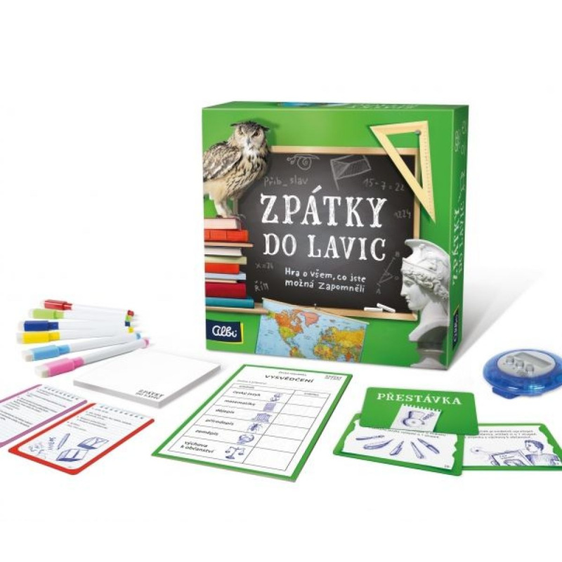 Zábavná hra Zpátky do lavic