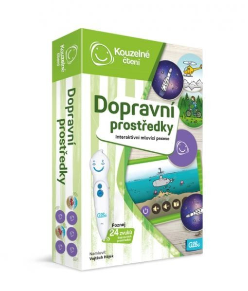 Kouzelné čtení - Dopravní prostředky pexeso