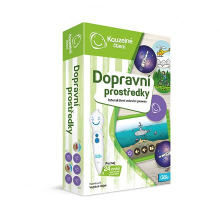 Kouzelné čtení - Dopravní prostředky pexeso
