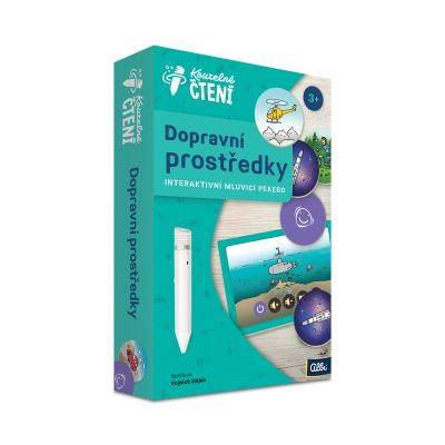 Kouzelné čtení - Dopravní prostředky pexeso