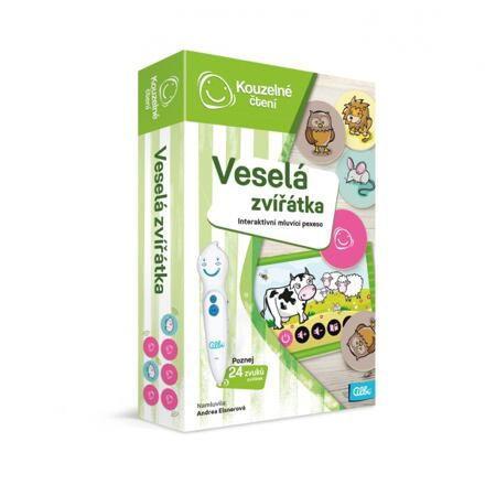Kouzelné čtení - Veselá zvířátka pexeso