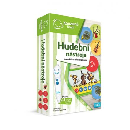 Kouzelné čtení - Hudební nástroje pexeso