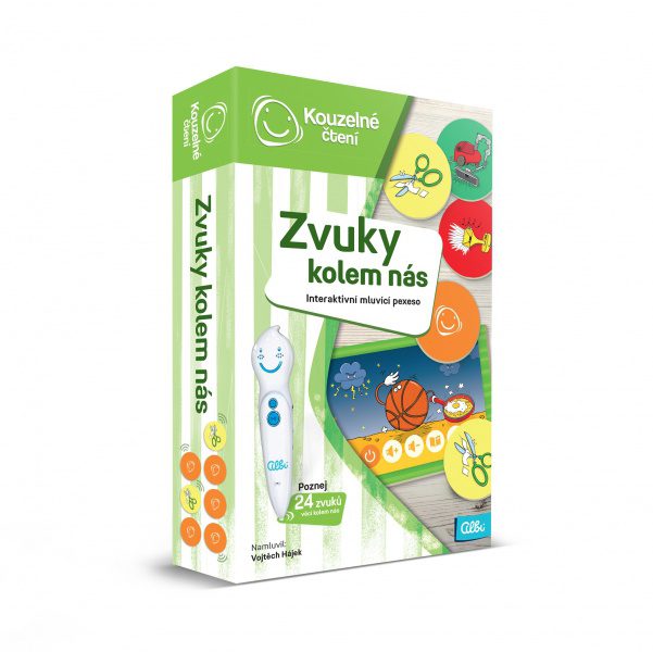 Kouzelné čtení - Pexeso Zvuky kolem nás