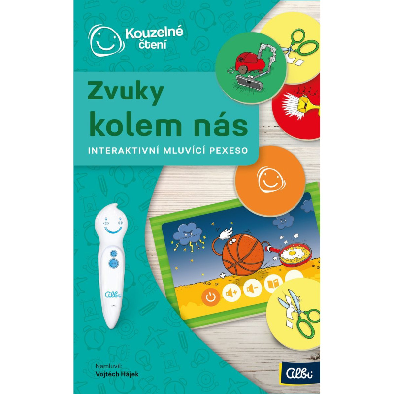 Kouzelné čtení - Pexeso Zvuky kolem nás