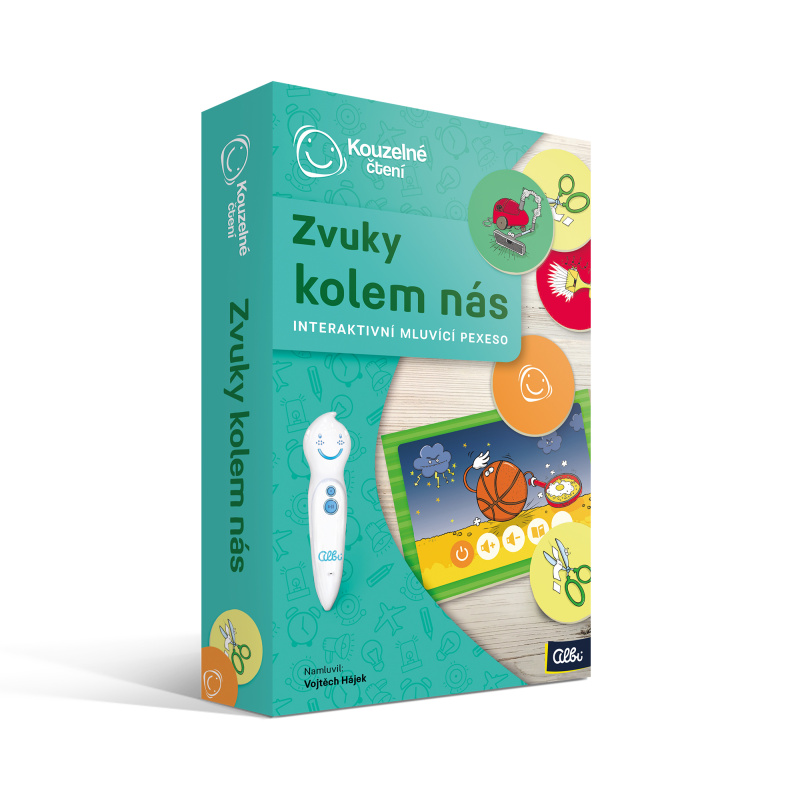 Kouzelné čtení - Pexeso Zvuky kolem nás