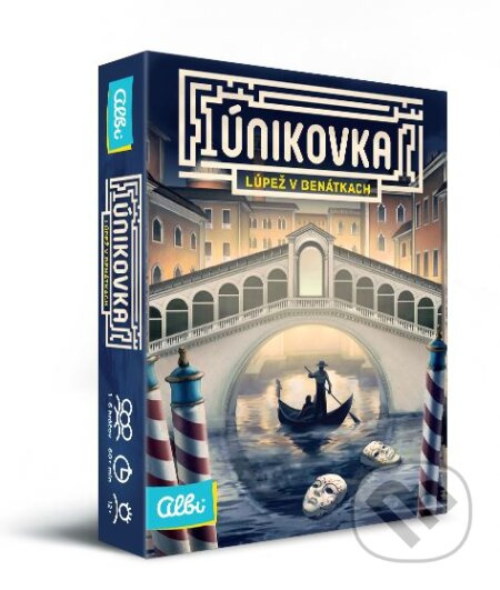 Únikovka: Lúpež v Benátkách (slovenský jazyk) - hra z kategorie Party hry