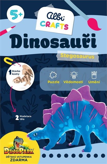 Dinosauři - Stegosaurus - Albi Crafts Albi