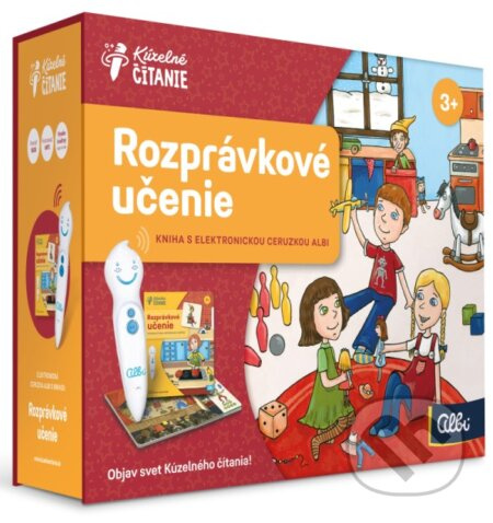 Albi Kouzelné čtení Rozprávkové učenie s elektronickou tužkou SK