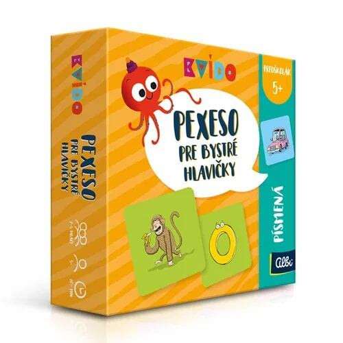 Albi Kvído - Pexeso pre bystré hlavičky Písmená SK