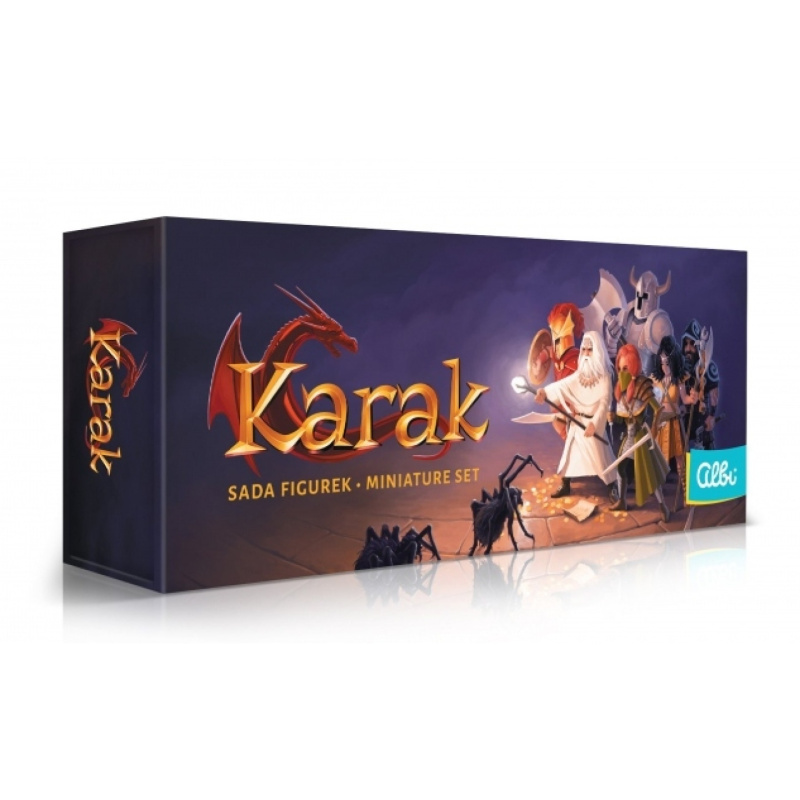 Sada figurek pro hru Karak