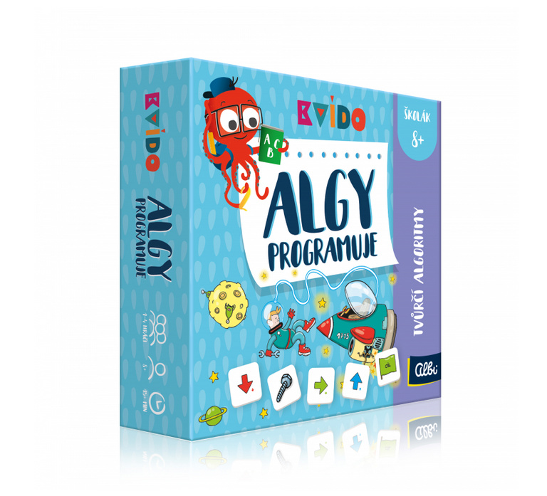 Algy programuje - Tvůrčí hra s algoritmy - Kvído