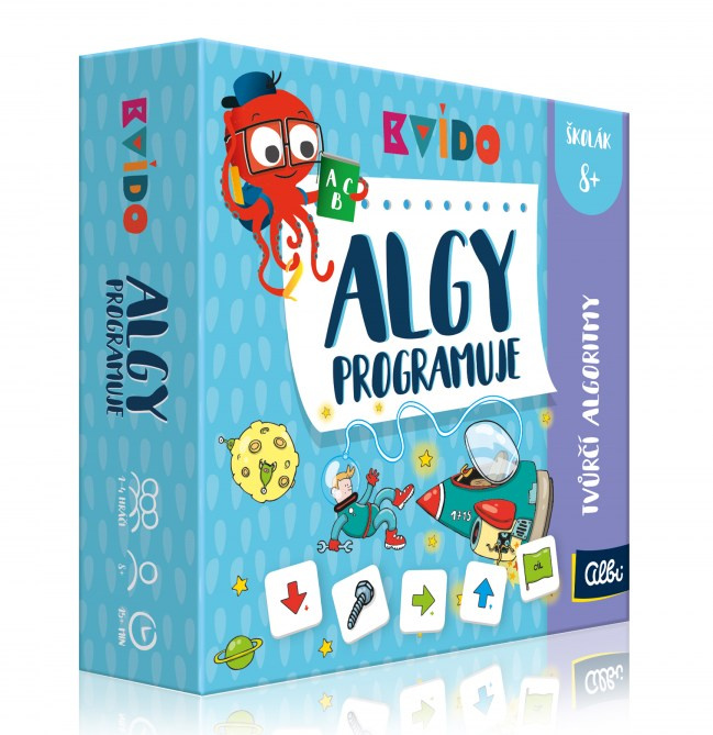 Algy programuje - Tvůrčí hra s algoritmy - Kvído