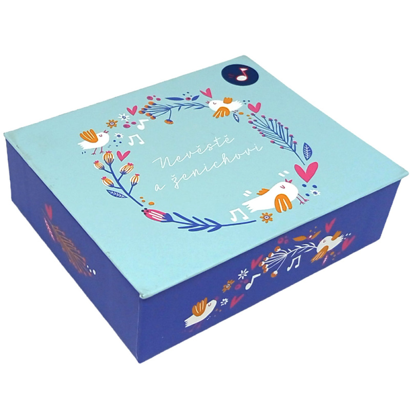 Hrací krabička - Ptáčci Albi